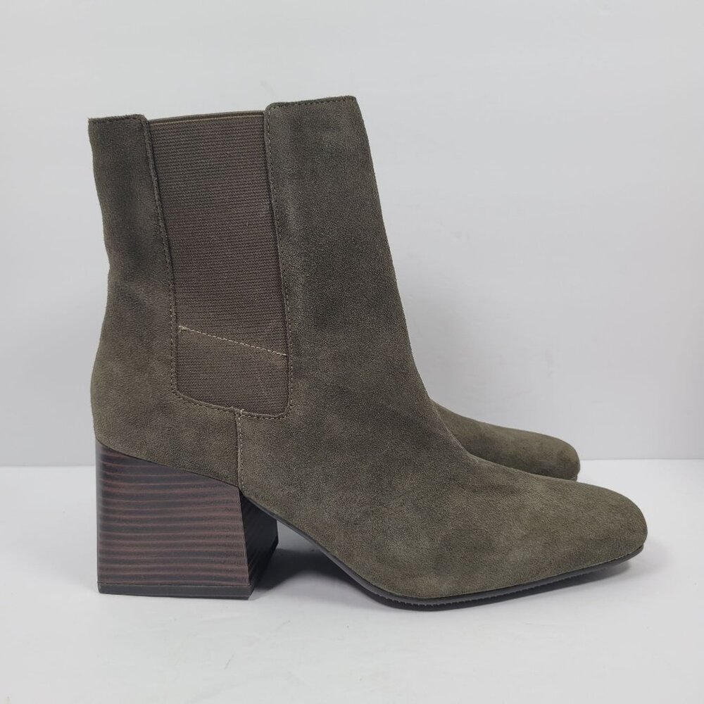 Blondo Scarlette Women's Green Waterproof Ankle Boots US Size 10M NWT
